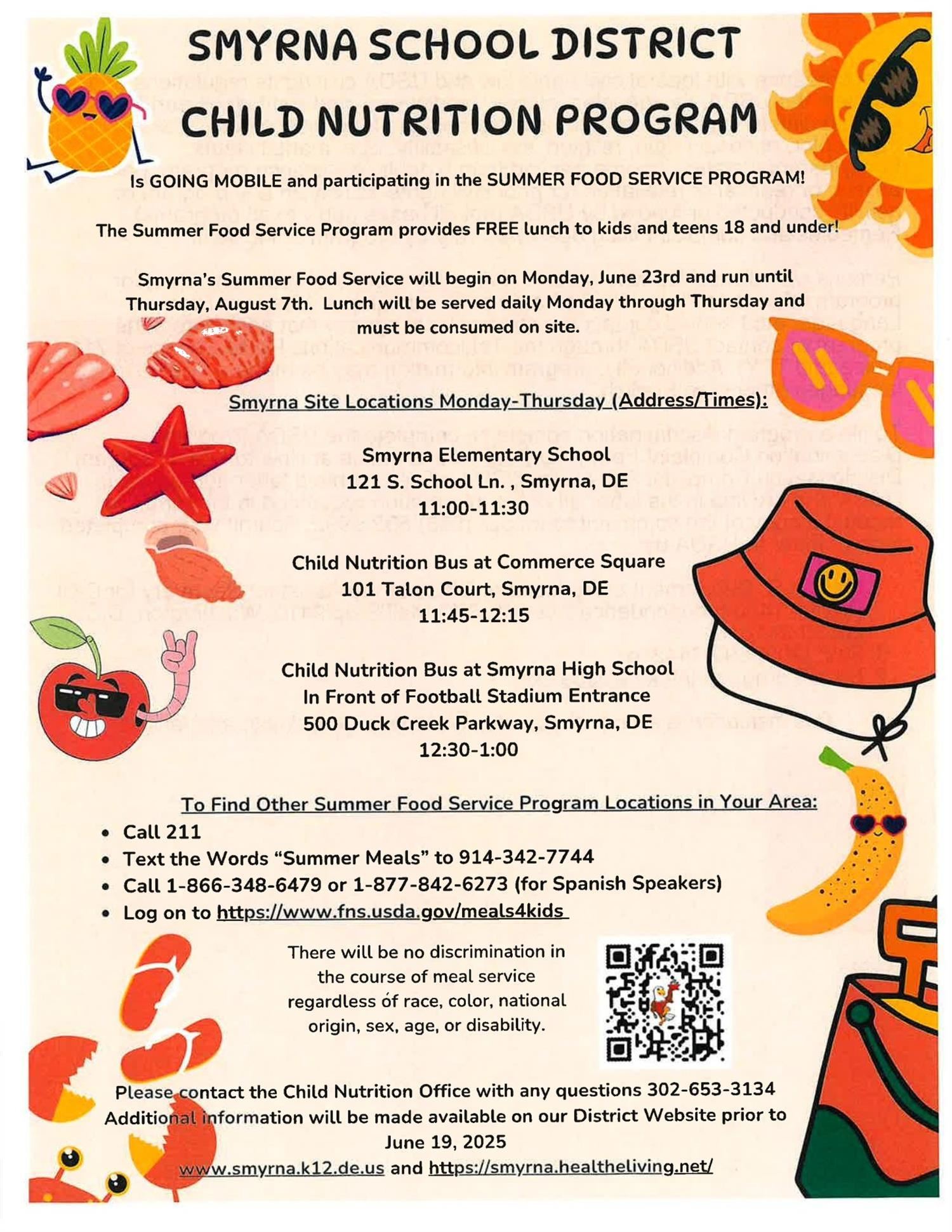  2025 Summer Food Program